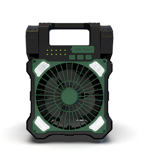 Sakerplus Solar Powered Portable Camping Fan
