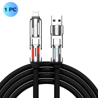 Sakerplus® 240W 4-in-1 USB C Cable