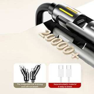 Sakerplus® 240W 4-in-1 USB C Cable