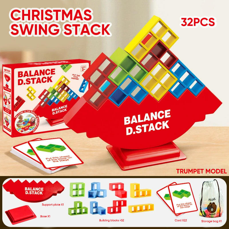 Sakerplus® Classic Tower Balance Game Set