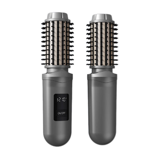 Sakerplus® Portable 3-in-1 Cordless Curling Brush