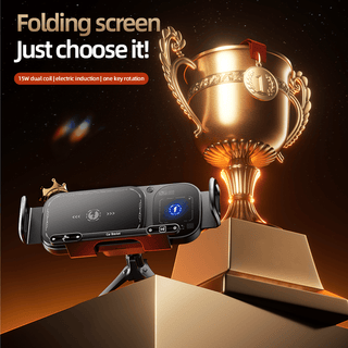 Sakerplus® Wireless Charging Rotating Car Mount