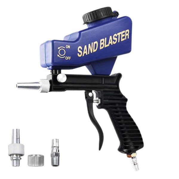 Sakerplus® Portable Anti-Slip Handheld Sand Blaster with Nozzle