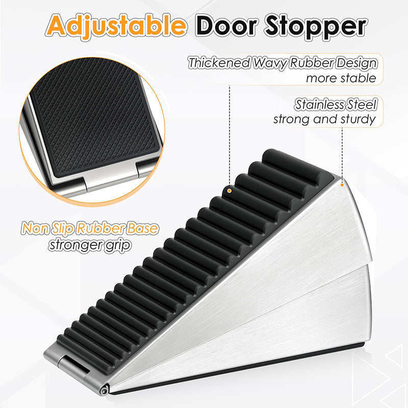 Sakerplus Heavy Duty Tall Door Stopper Wedge