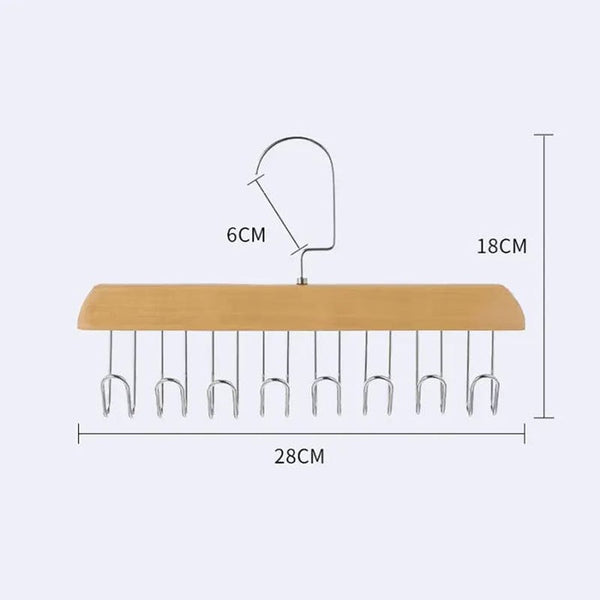 Sakerplus® Anti Slip Multi Hook Coat Rack