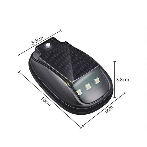 Sakerplus® Solar Car Roof RGB Strobe Light