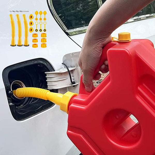 Sakerplus® Gas Can Spout Replacement With Anti-Spill Flexible Nozzle