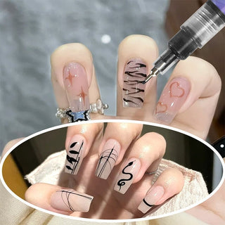 Sakerplus® Nail Doodle Pen for DIY Nail Art
