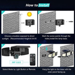 Sakerplus® Solar Outdoor Lights