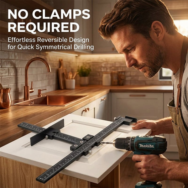 Sakerplus® Precision Cabinet Handle Installation Jig