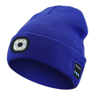 Sakerplus® Bluetooth Beanie with LED Light & Removable Speakers