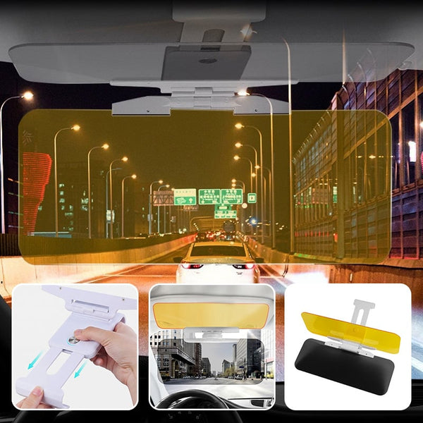 Sakerplus® Universal Day Night Car Visor Extender