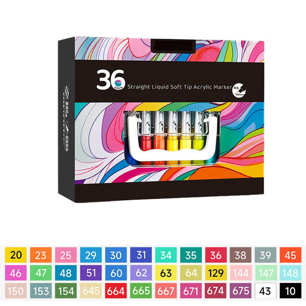 Sakerplus® 60 Colors Acrylic Paint Marker Set
