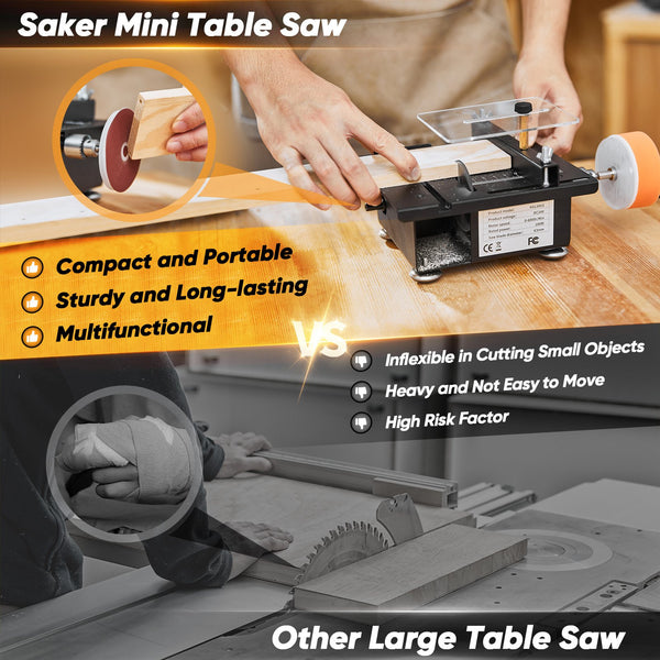 Sakerplus® Mini Multi-Functional Table Saw