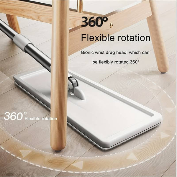 Sakerplus® Mop and Bucket with Wringer Set