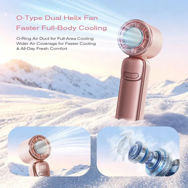 Sakerplus® Portable Pocket Ice Cooling Fan