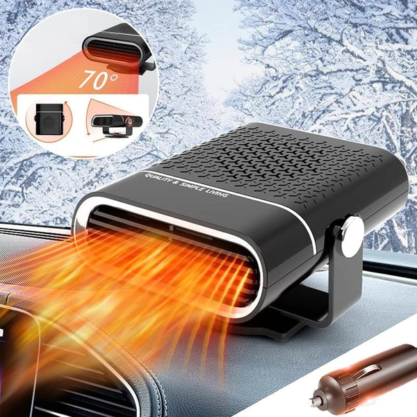 Sakerplus® 12V Portable Car Heater Fan