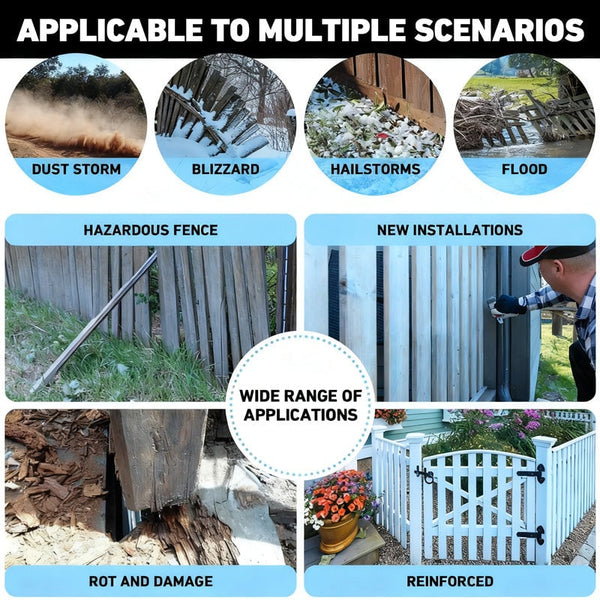 Sakerplus® Fence Post Repair Kit (2 PCS)