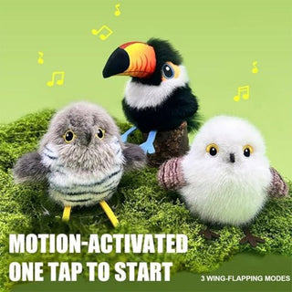 Sakerplus® Motion Activated Flapping Bird Toy