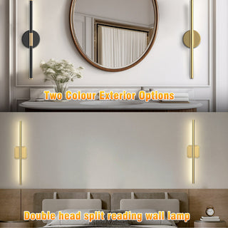 Sakerplus® Rechargeable Wireless Dual Head Wall Sconces