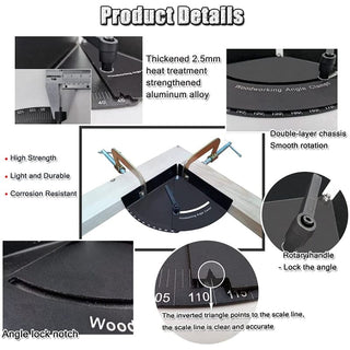 SAKER® Adjustable Corner Clamping