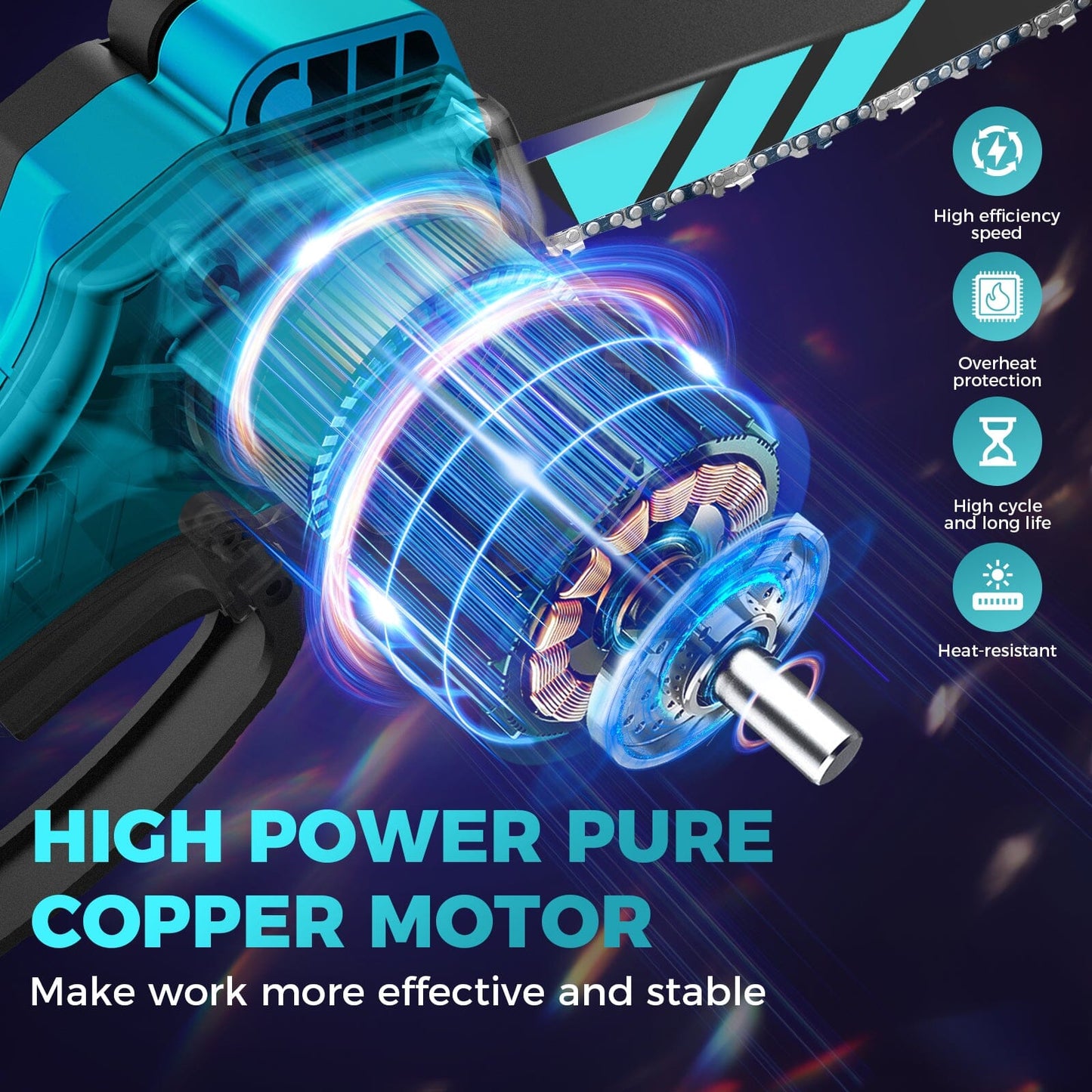 Saker® Mini Chainsaw