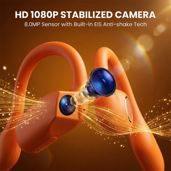 Sakerplus® AI Camera Open Ear Headphones