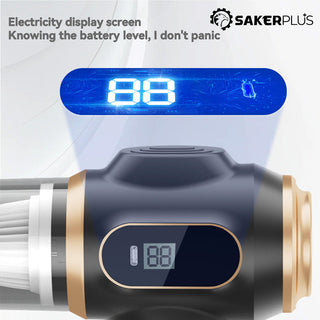 Sakerplus Handheld Cordless Car Vacuum Cleaner