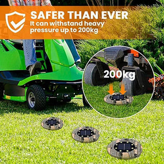 Outdoor Waterproof LED Solar Ground  White Lights for Pathway