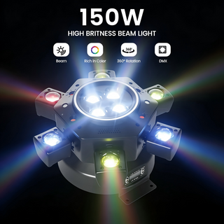 Sakerplus® Moving Head RGBW LED Disco Light