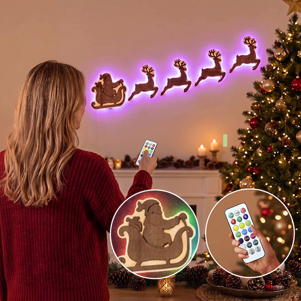 Sakerplus® Christmas Light-Up Wall Decorations