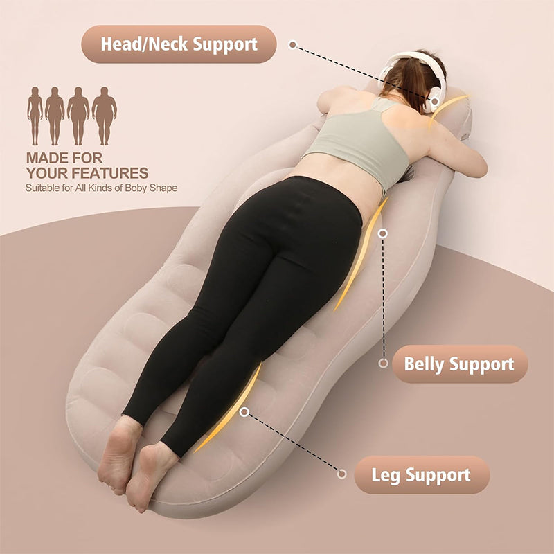 Sakerplus Inflatable Full Body Pregnancy Pillow