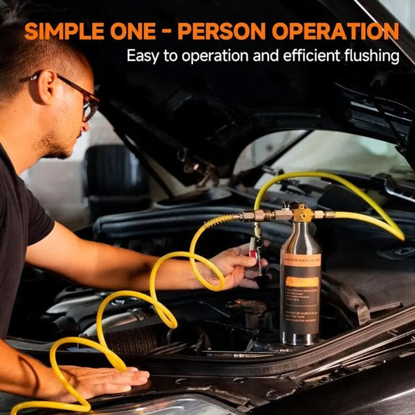 Sakerplus® Automotive AC System Flush Cleaning Kit