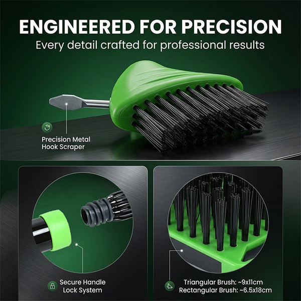 Sakerplus® 3-in-1 Versatile Weed Brush Combo Set