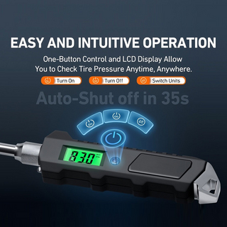 Sakerplus Heavy Duty Digital Tire Gauge
