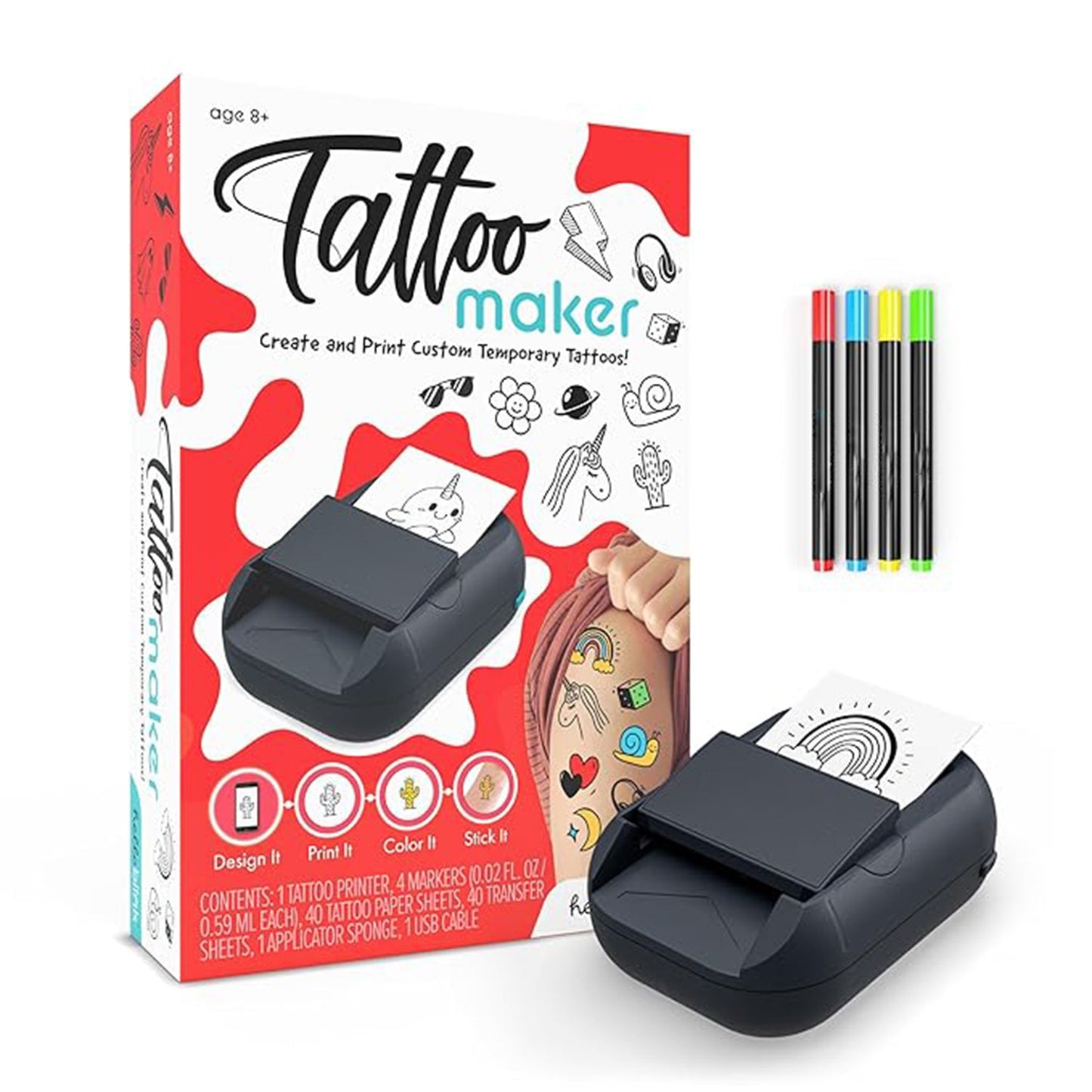 Sakerplus® DIY Temporary Tattoo Printer Kit