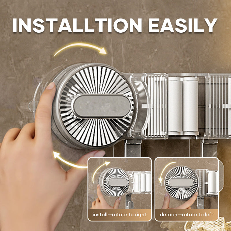 SAKER® Suction Cup Mop Clip