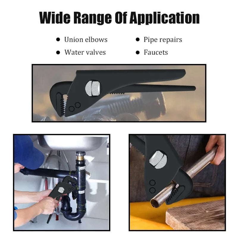 SAKER® Adjustable Pipe Wrench