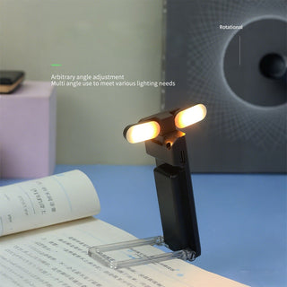 Sakerplus® USB Rechargeable Clip-On Reading Light