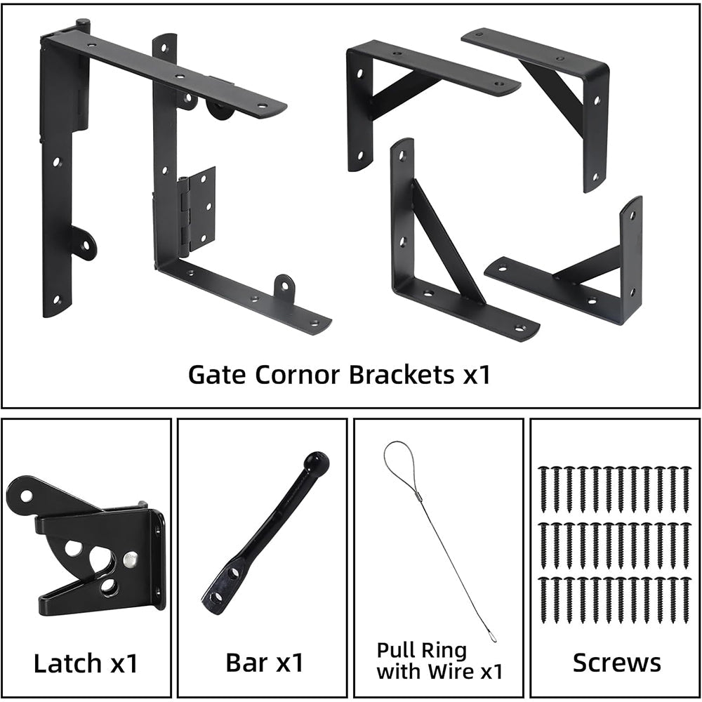 Sakerplus Heavy Duty Gate Brace Kit