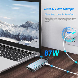 Sakerplus® 11 In 1 USB C Hub