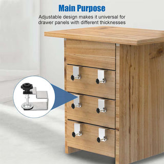 SAKER Drawer Front Installation Clamps