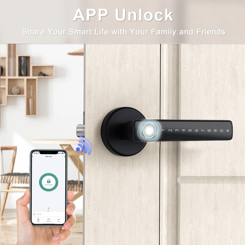 Sakerplus Smart Keyless Entry Door Lock