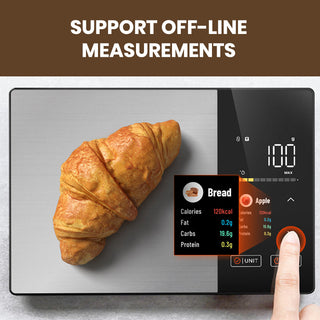 Sakerplus Digital Kitchen Scale with Nutrition Tracking