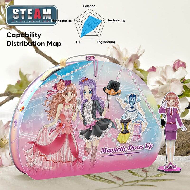 Sank Magnetic Princess Dress Up Paper Doll