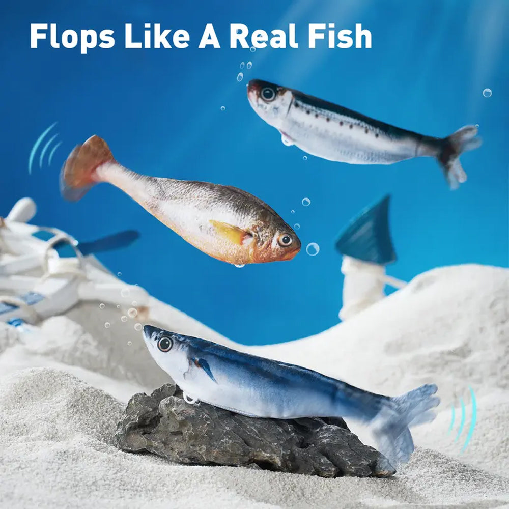 Sakerplus Interactive Flopping Fish Cat Toys
