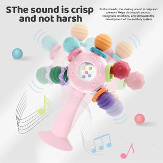 Sakerplus® Baby Grip Rattle Stick Sensory Toy