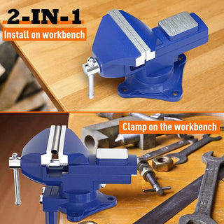 SAKER® 2-in-1 Bench Vise