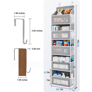 Sakerplus Over Door Hanging Storage Organizer