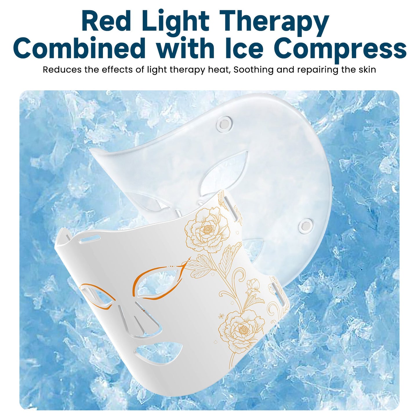 Sakerplus Light therapy with LED facial mask